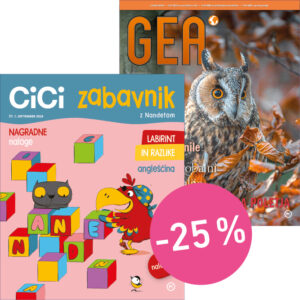 REVIJI CICI ZABAVNIK in GEA - Letna naročnina