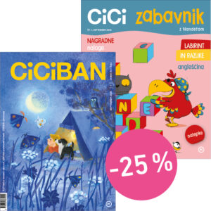 REVIJI CICIBAN in CICI ZABAVNIK - Letna naročnina
