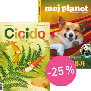 REVIJI CICIDO in MOJ PLANET - Letna naročnina
