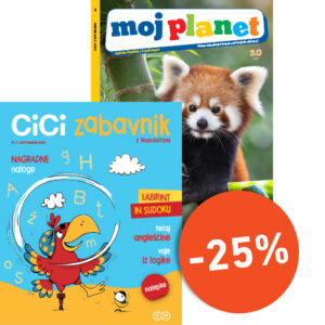 REVIJI CICI ZABAVNIK in MOJ PLANET - Letna naročnina
